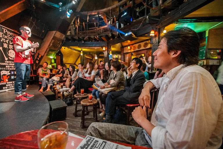 Pirates of Tokyo Bay brings its monthly English and Japanese improv comedy show back to Ebisu with Golden Comedy Night: The Cure for May Blues.