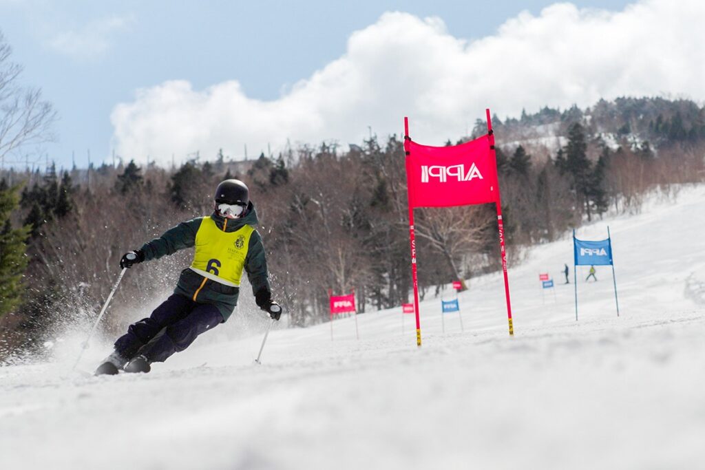 Harrow International School Appi student skiing