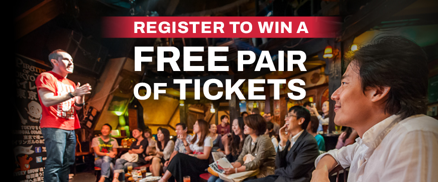 Free Tickets Giveaway to Pirates of Tokyo Bay Comedy Show