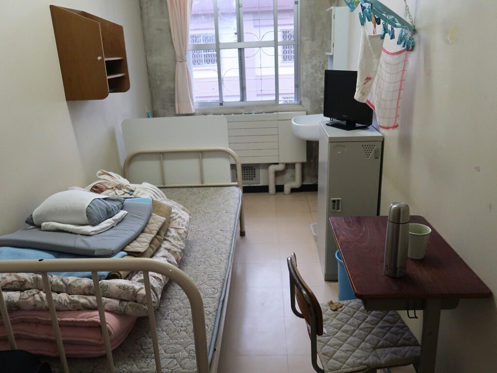 Woman's prison cell