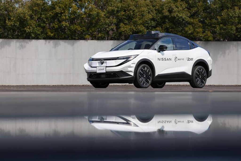 Wayve, Uber and Nissan robotaxi trial in Tokyo