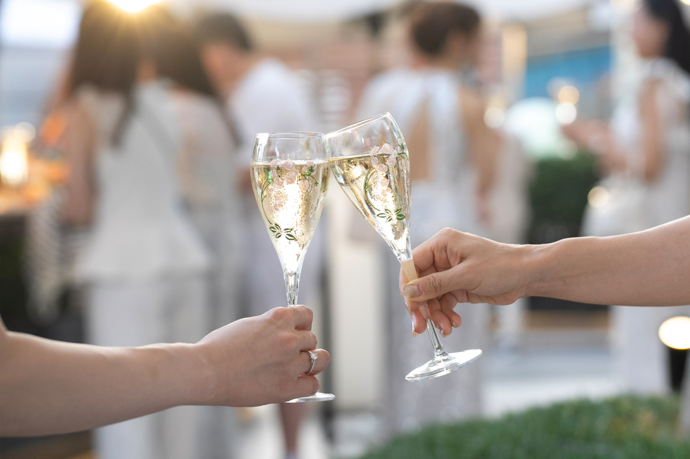 White Soiree Grand Hyatt Tokyo Perrier Jouet Champagne Toast