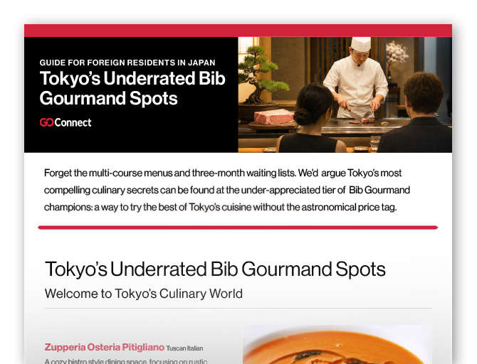 Guide for Foreign Residents In Japan - Tokyo’s Underrated Bib Gourmand Spots