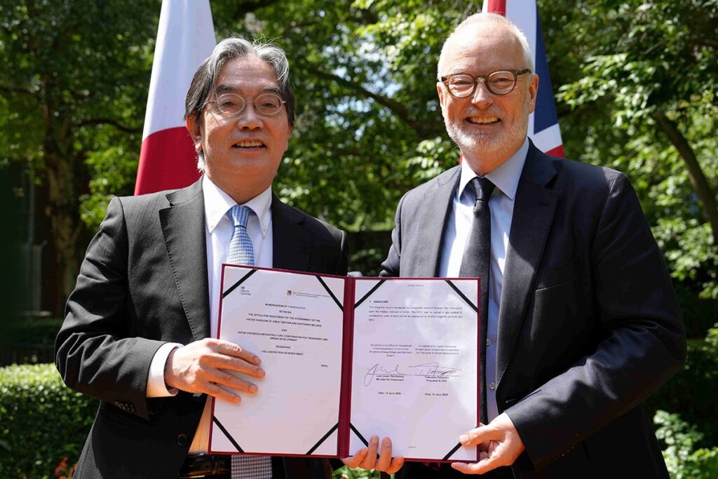 Tatsuhiko Takesada and Lord Jason Stockwood