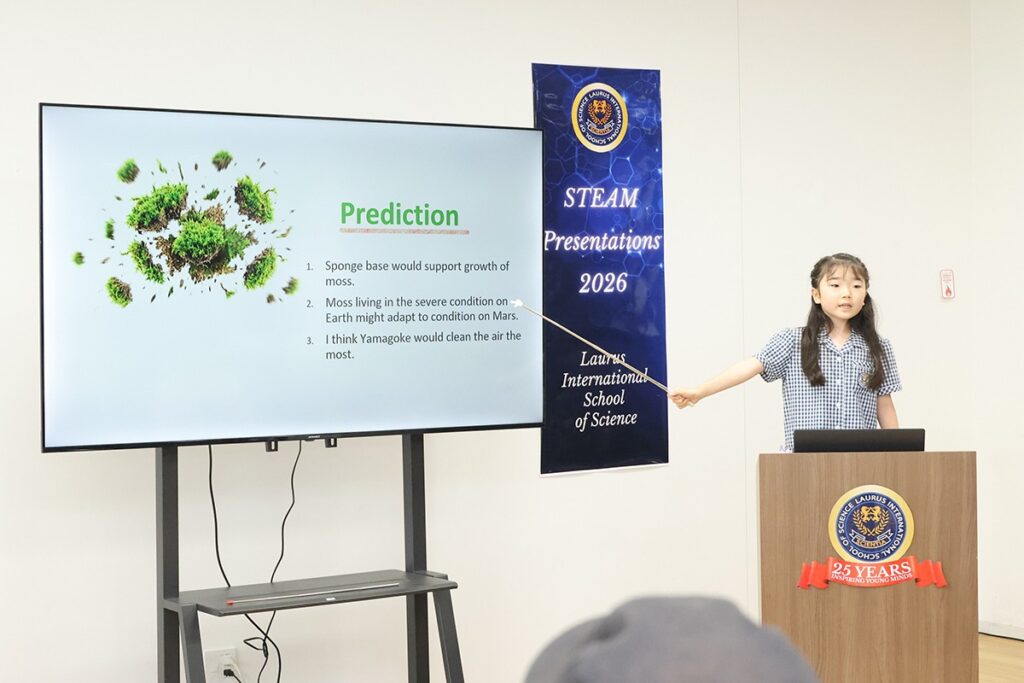 Laurus student STEAM presentation