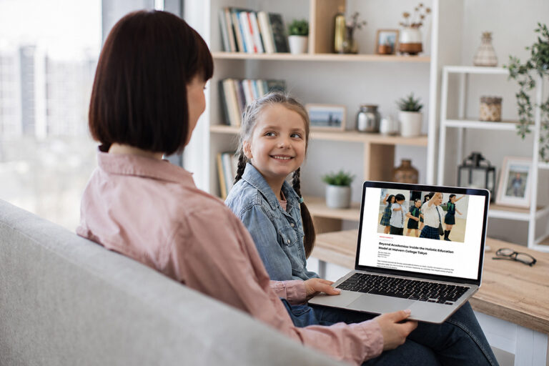 Malvern Cluster Content Strategy reaches parent with child in Tokyo