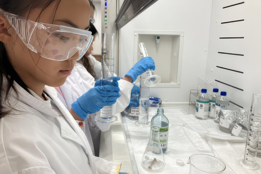 STEM class at Laurus International School of Science