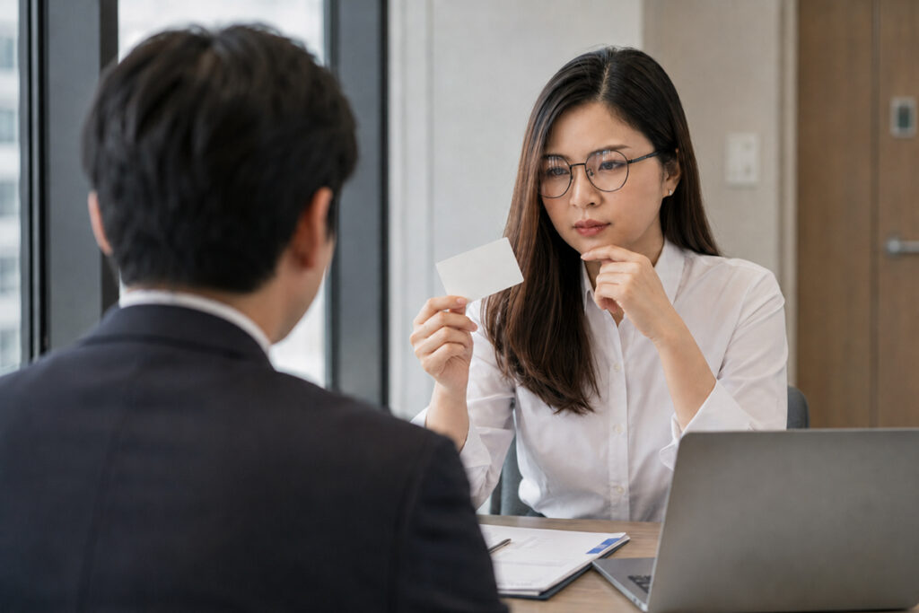 Japanese Meishi exchange