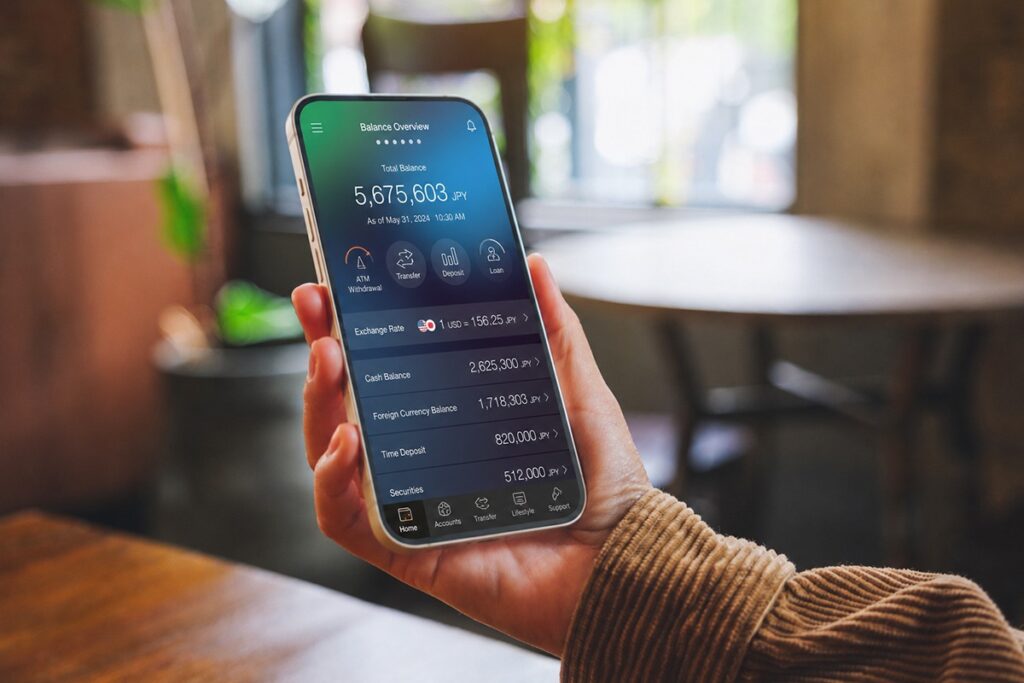 Online banking app