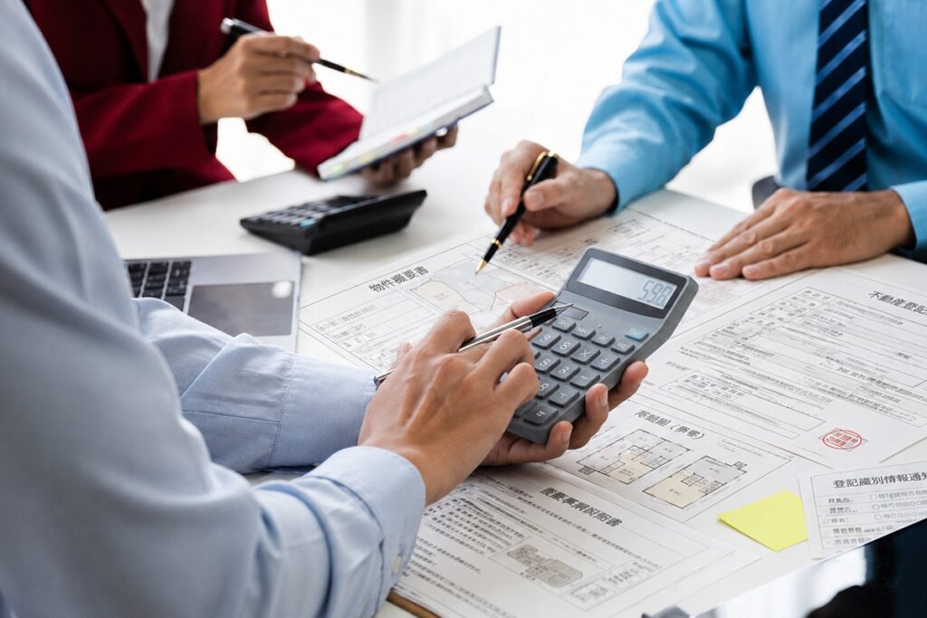 Property management and cost calculations