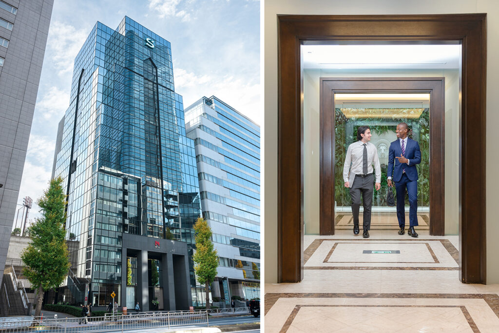 Argentum Wealth Management in Minato Ward, central Tokyo