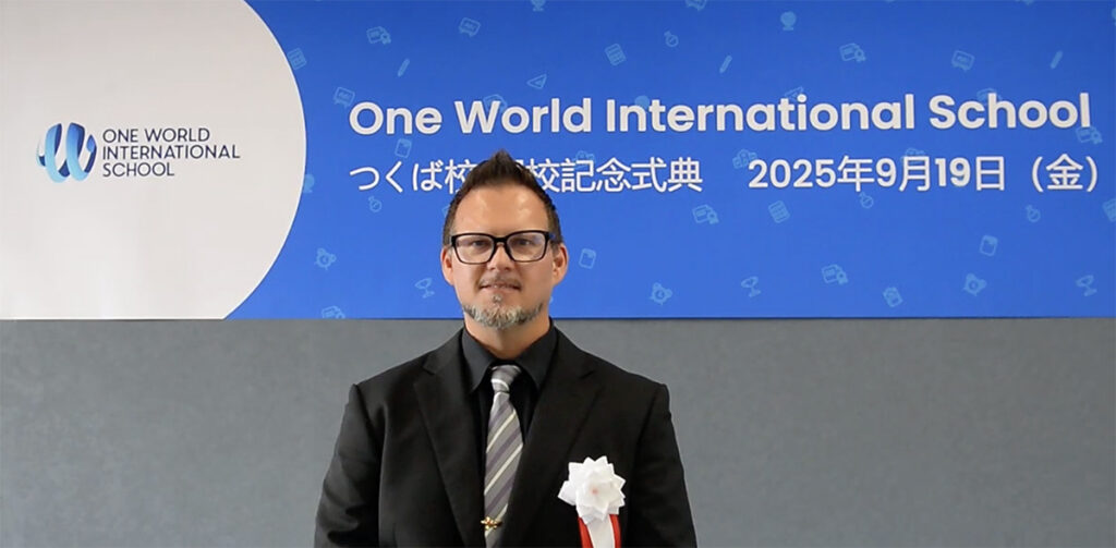 OWIS Tsukuba Founder Chris Larter