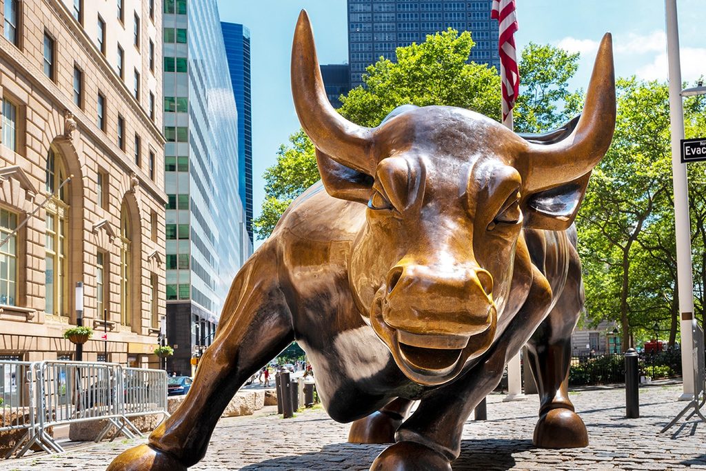 Wall Street Bull Statue