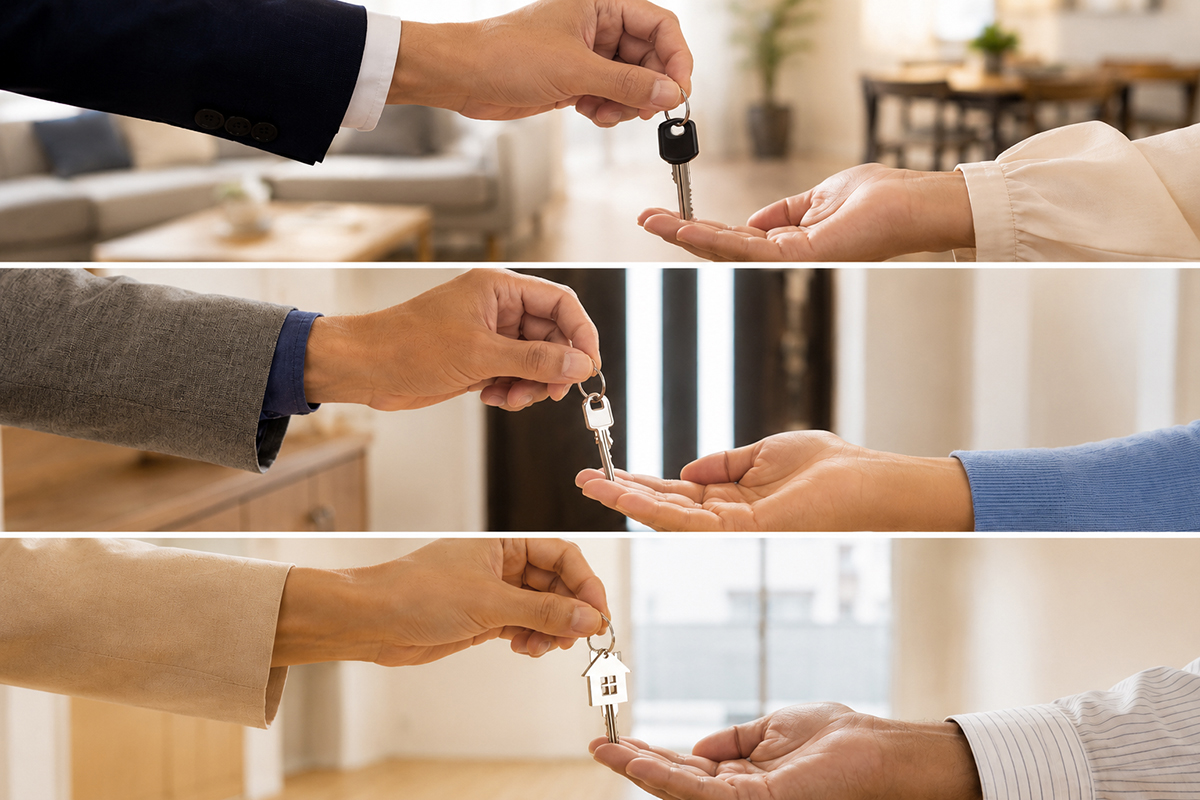 Tokyo property management key handover
