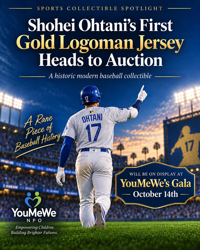 youmewe Ohtani jersey auction