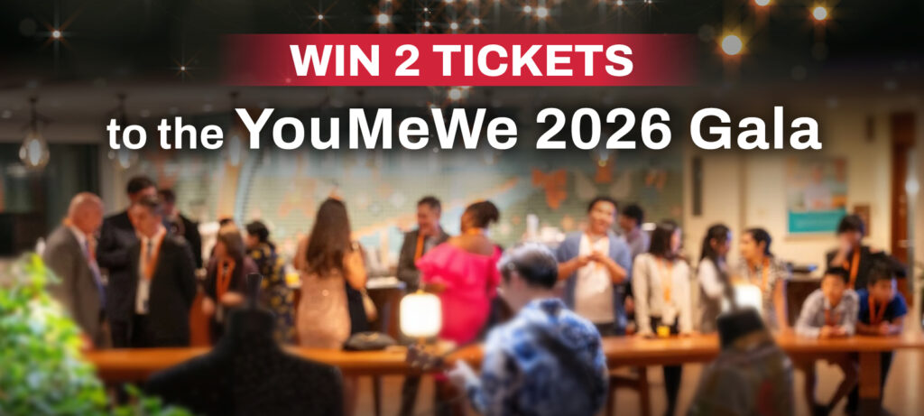 YouMeWe Gala Ticket Giveaway Banner