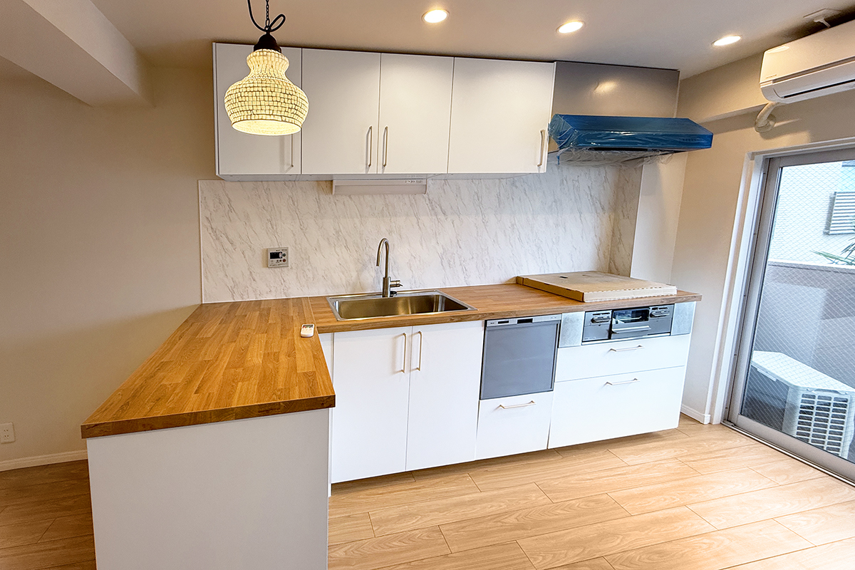 Axios Management kitchen renovation
